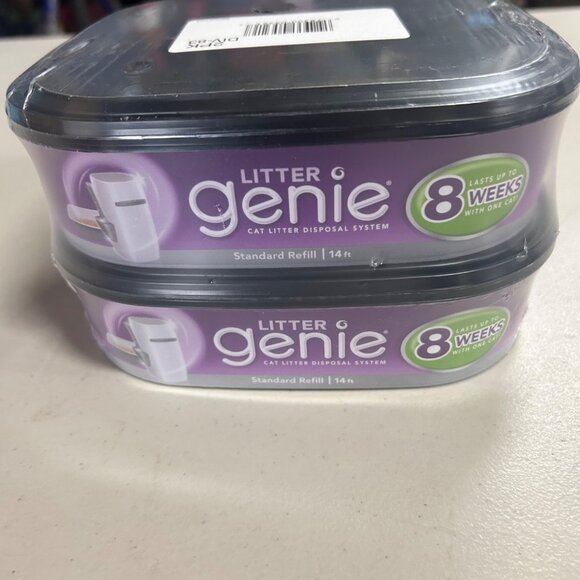 Litter Genie Cat Litter Disposal System Standard Refill 2-Pak - Picture 2 of 4